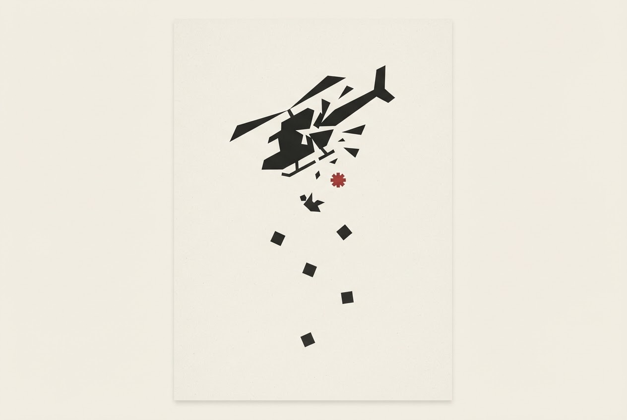Abstract editorial illustration