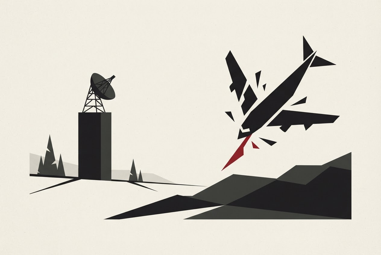 Abstract editorial illustration