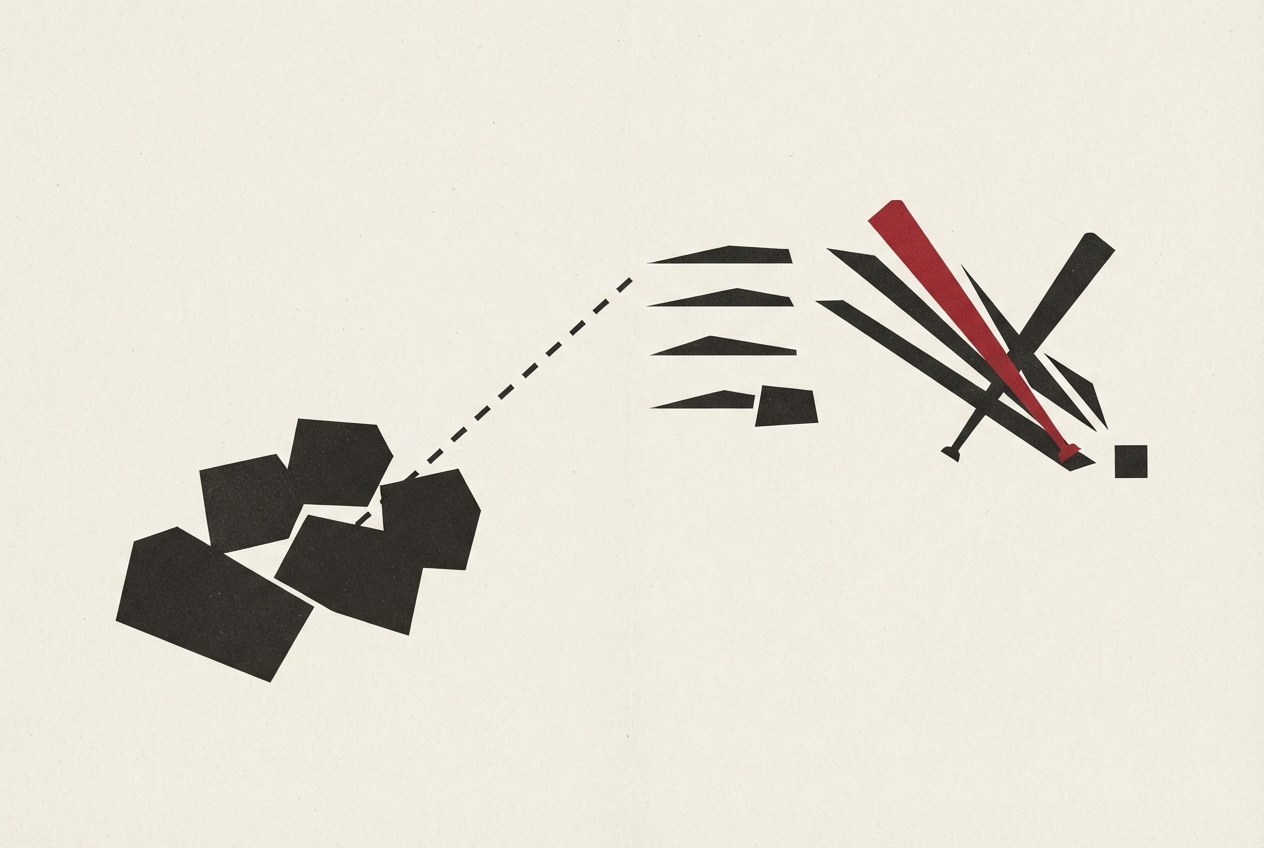 Abstract editorial illustration