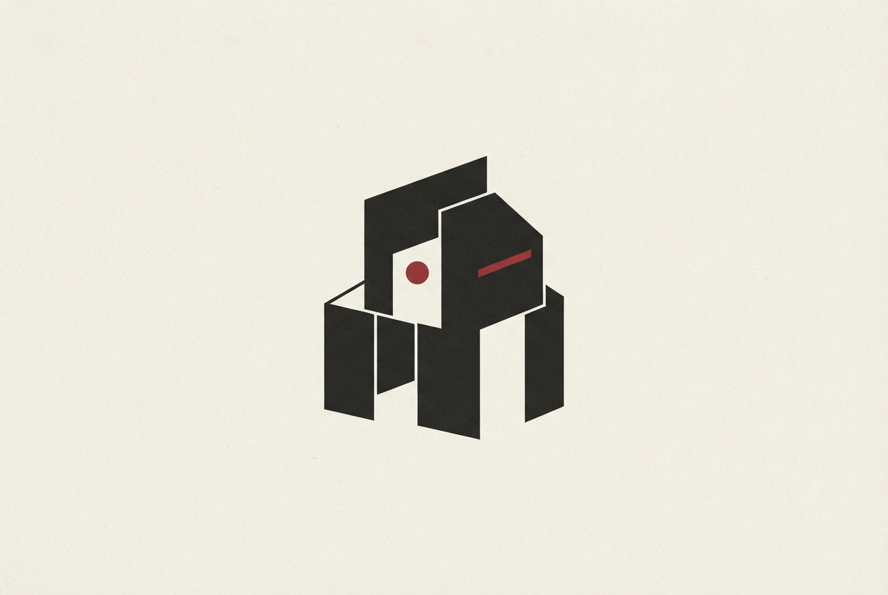 Abstract editorial illustration