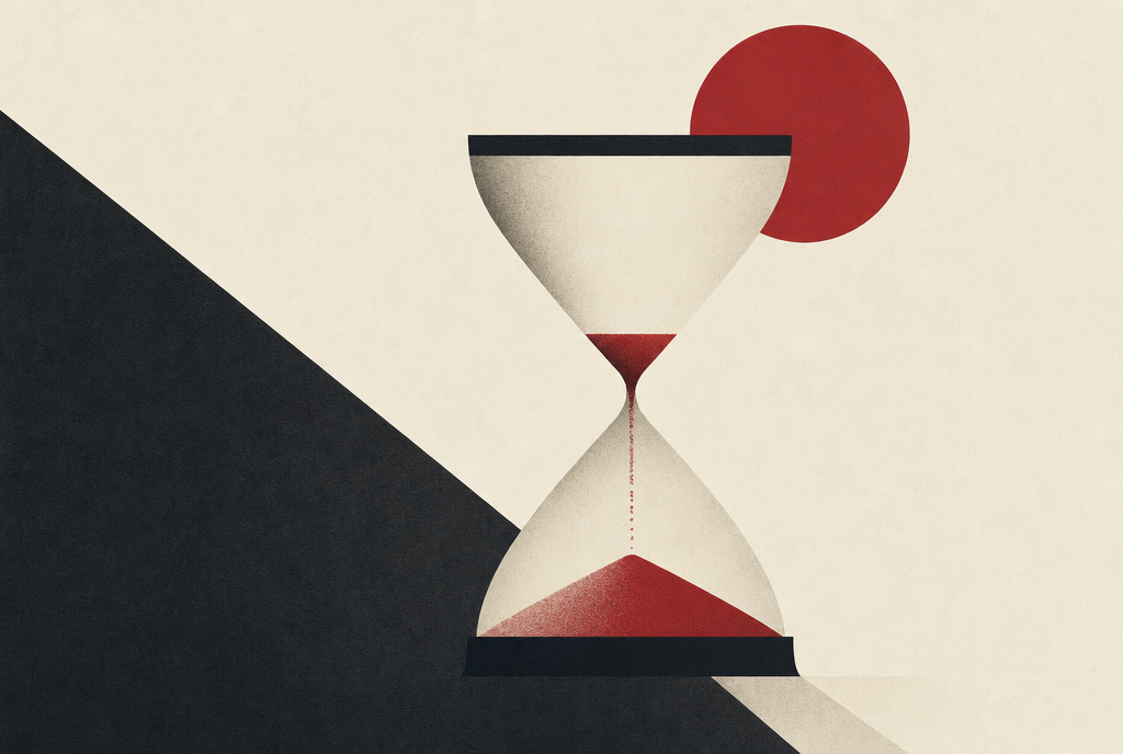 Abstract editorial illustration