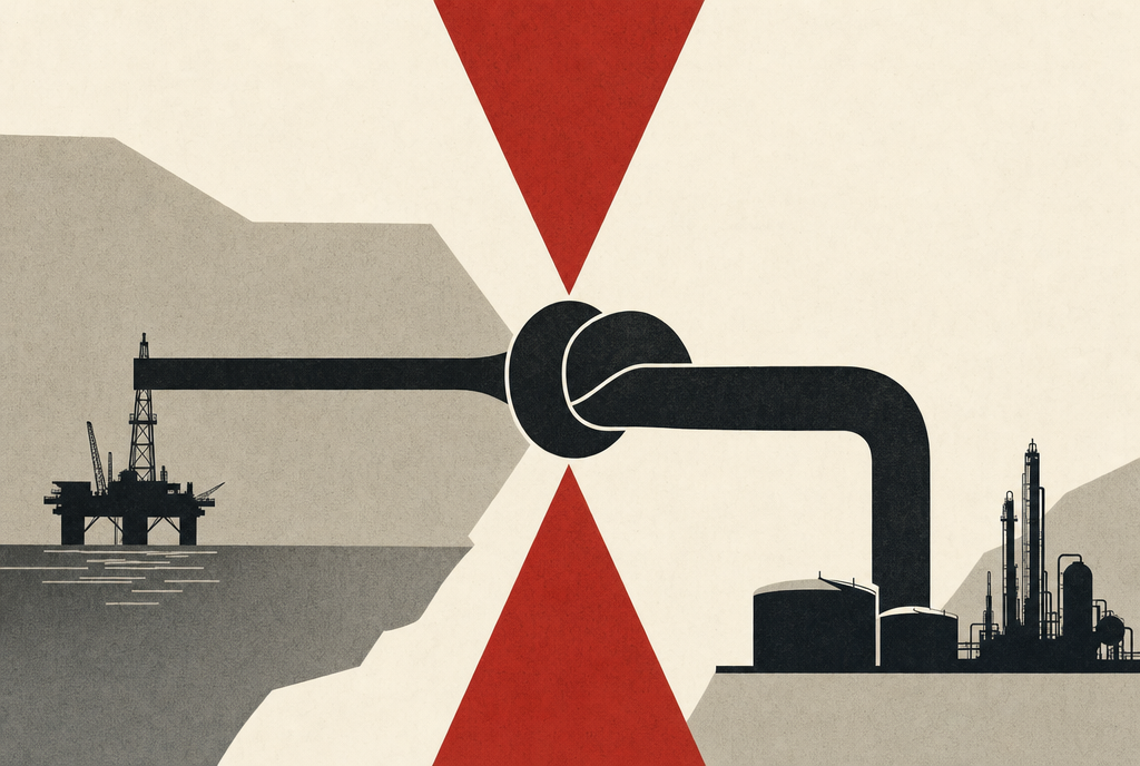 Abstract editorial illustration