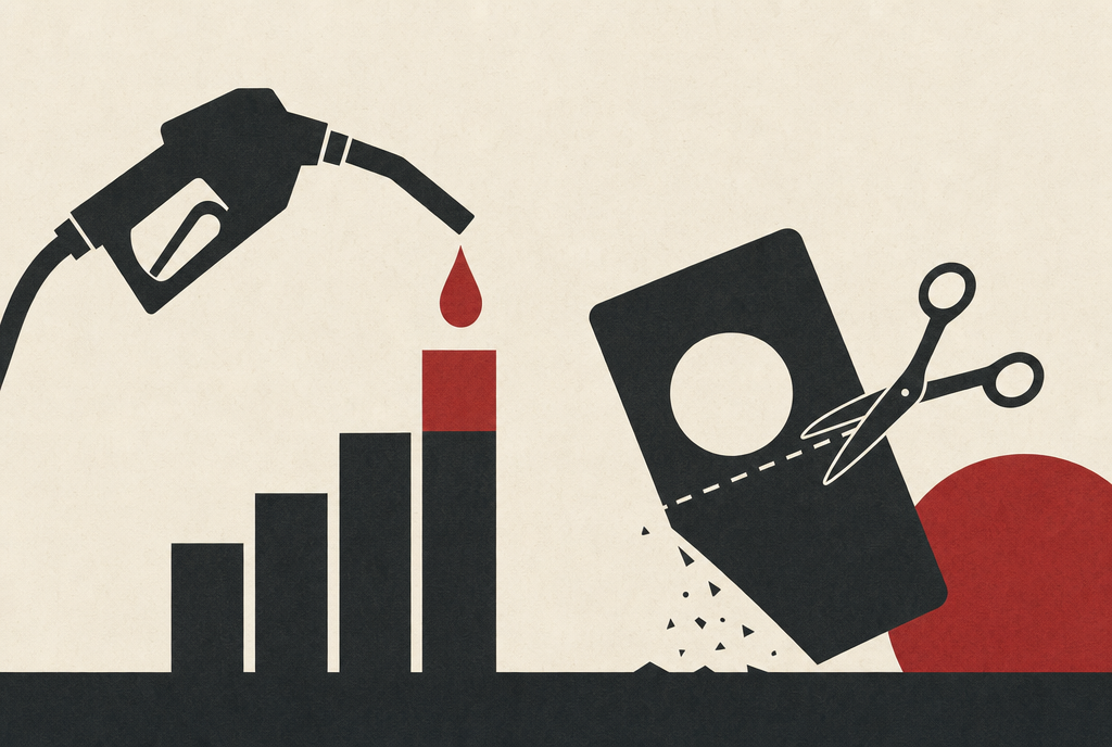 Abstract editorial illustration