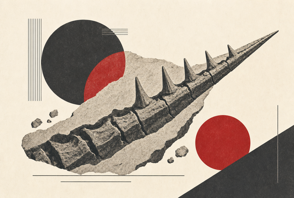 Abstract editorial illustration