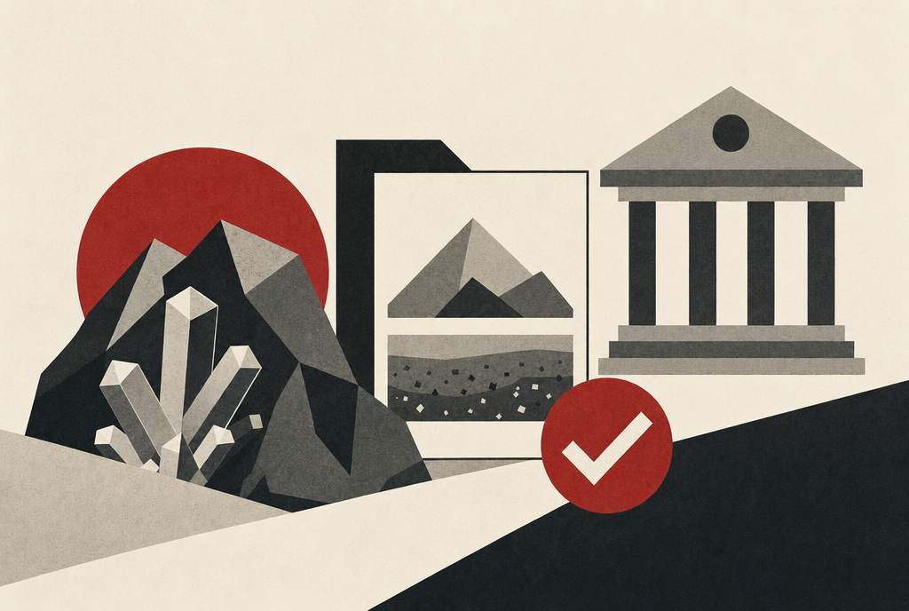 Abstract editorial illustration