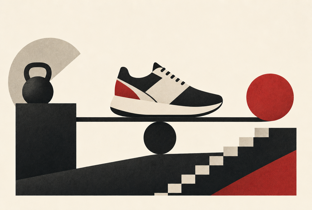 Abstract editorial illustration