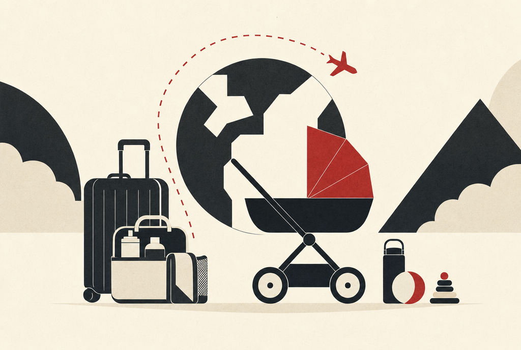 Abstract editorial illustration
