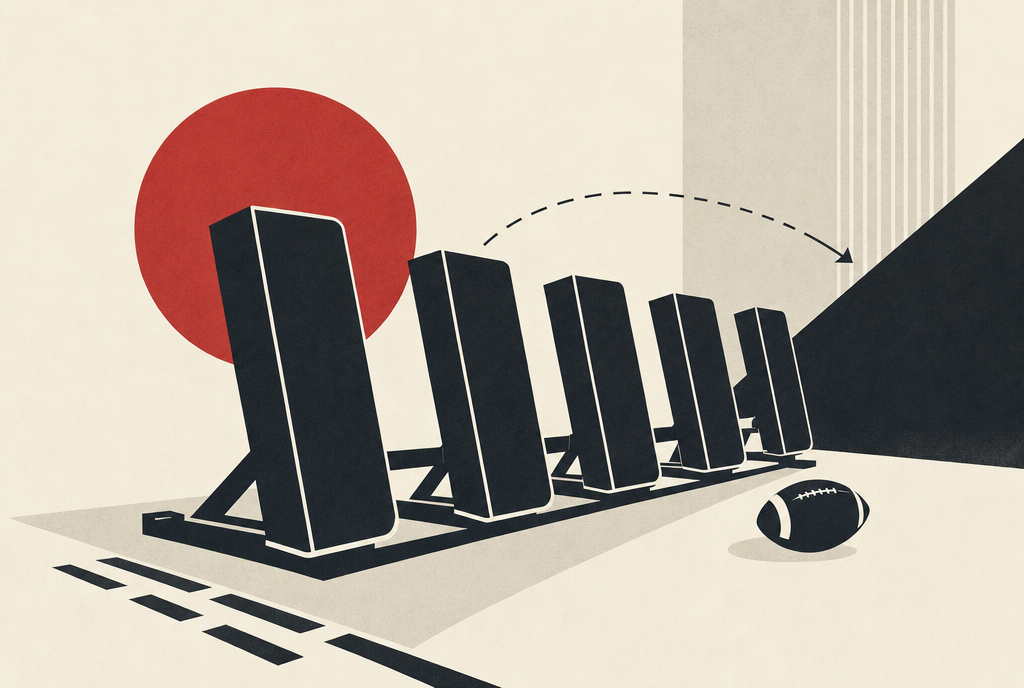Abstract editorial illustration