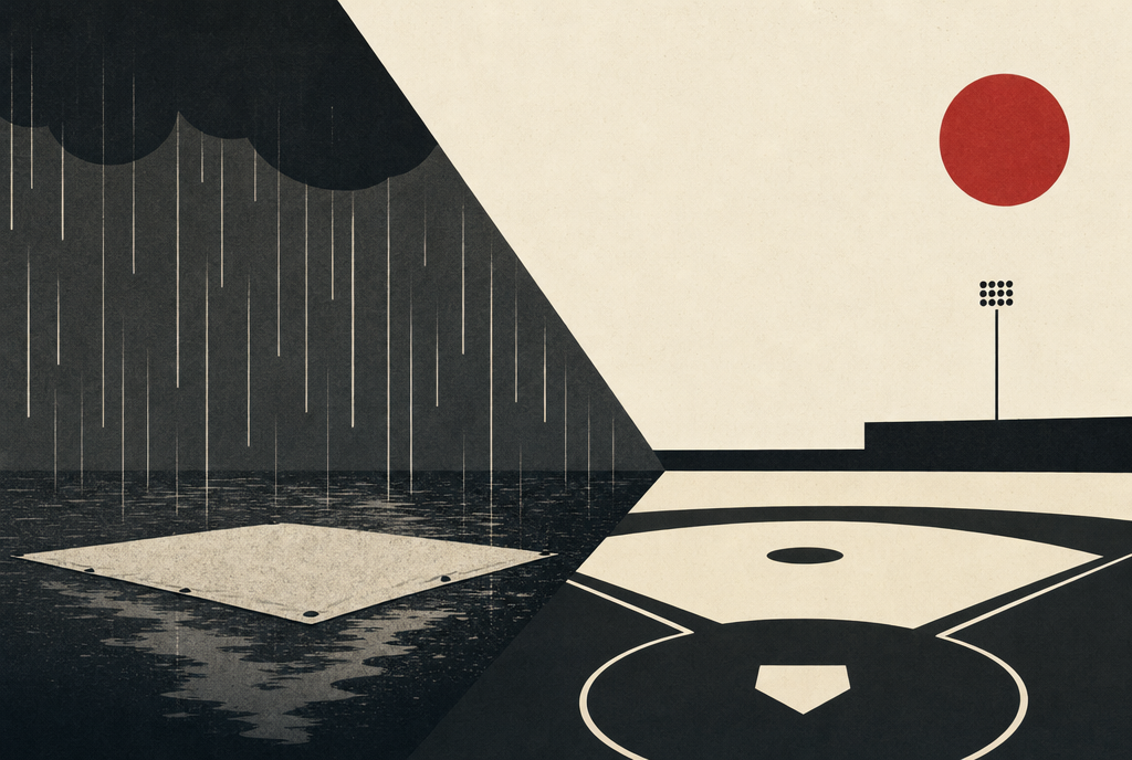 Abstract editorial illustration