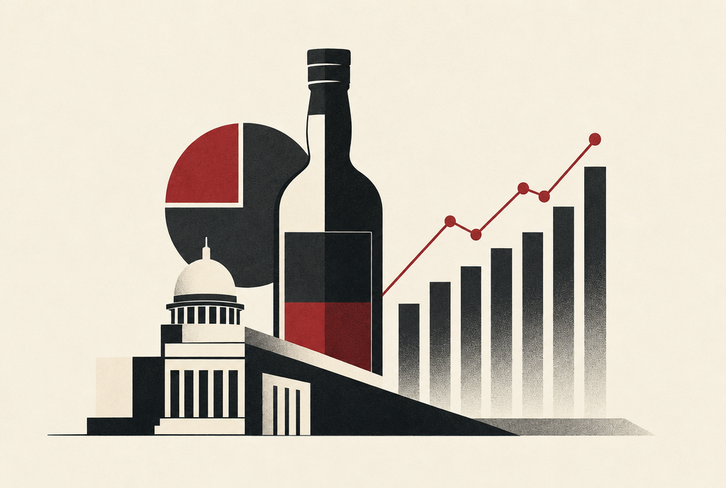 Abstract editorial illustration