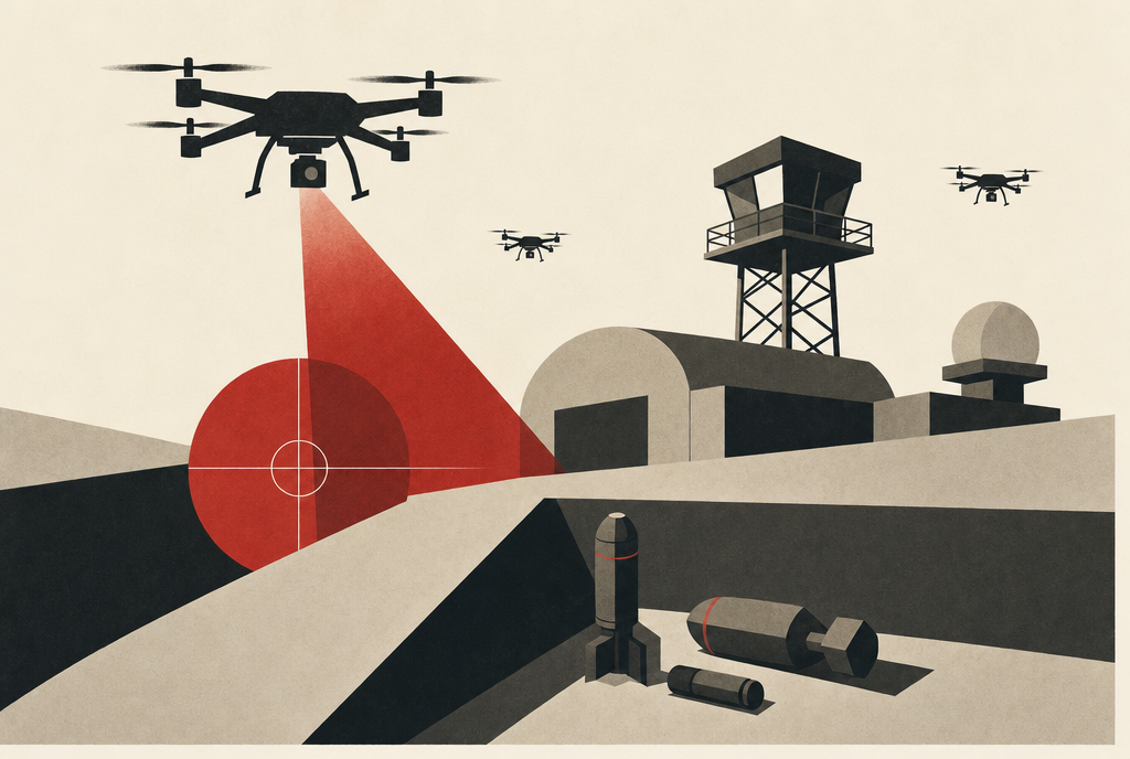 Abstract editorial illustration