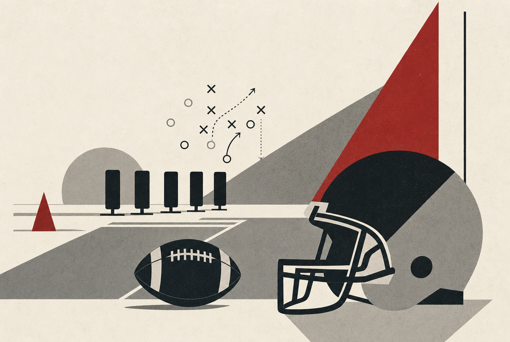 Abstract editorial illustration