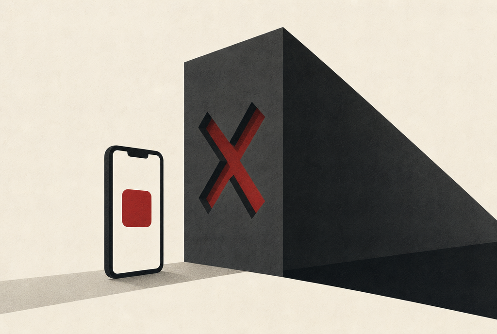 Abstract editorial illustration