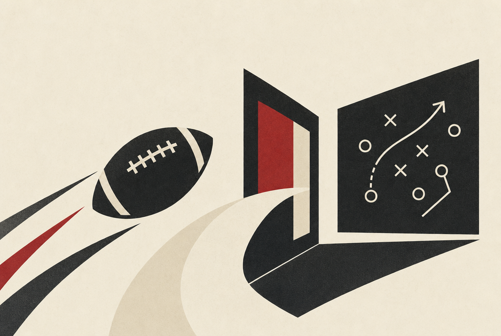 Abstract editorial illustration