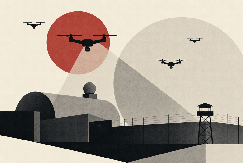 Abstract editorial illustration