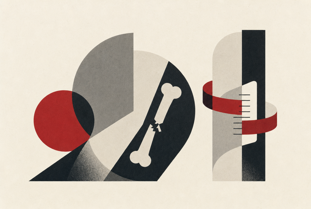 Abstract editorial illustration