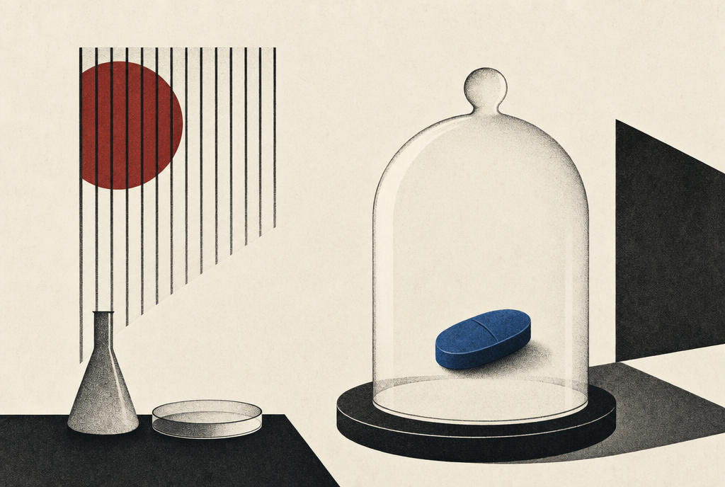 Abstract editorial illustration