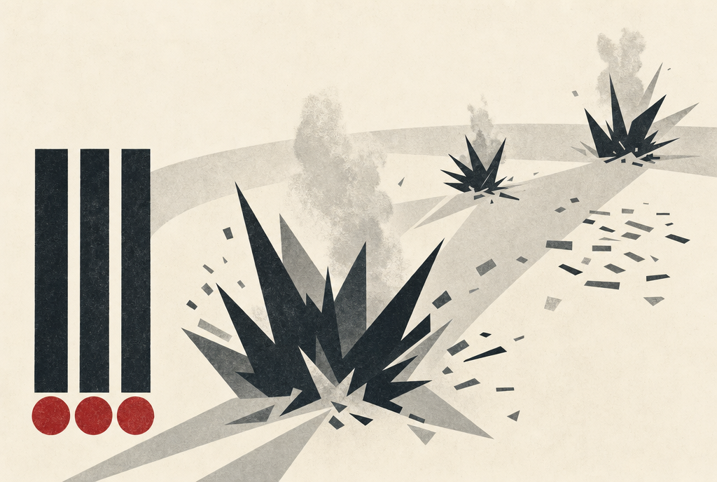 Abstract editorial illustration