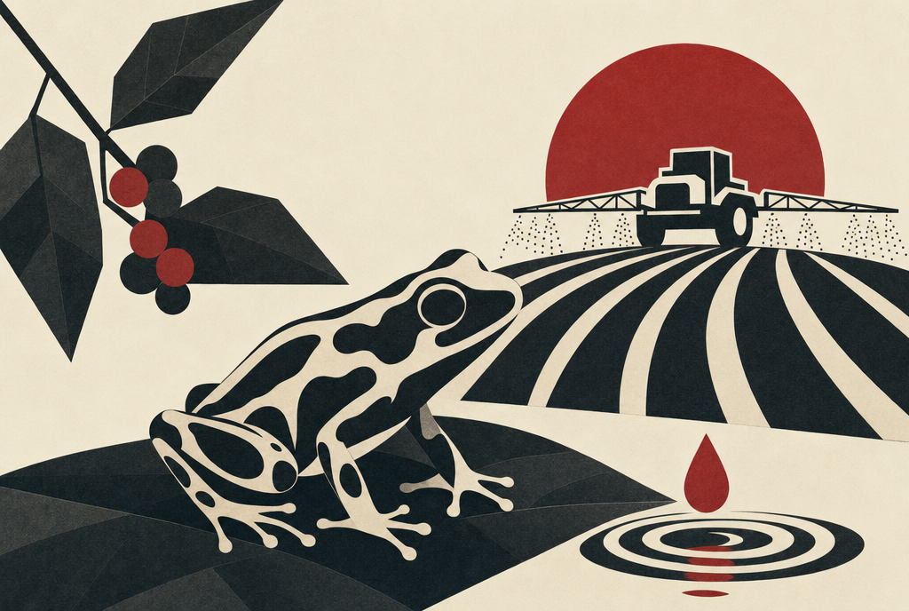 Abstract editorial illustration