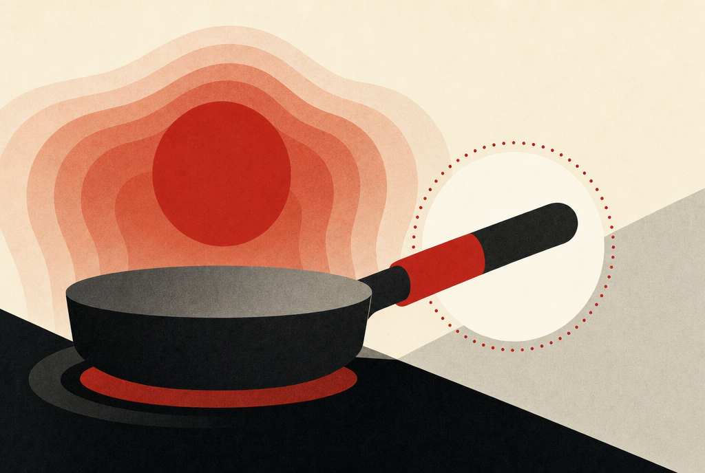 Abstract editorial illustration
