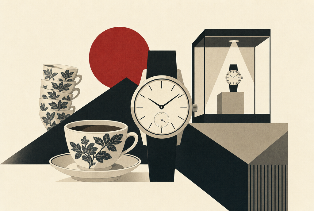 Abstract editorial illustration