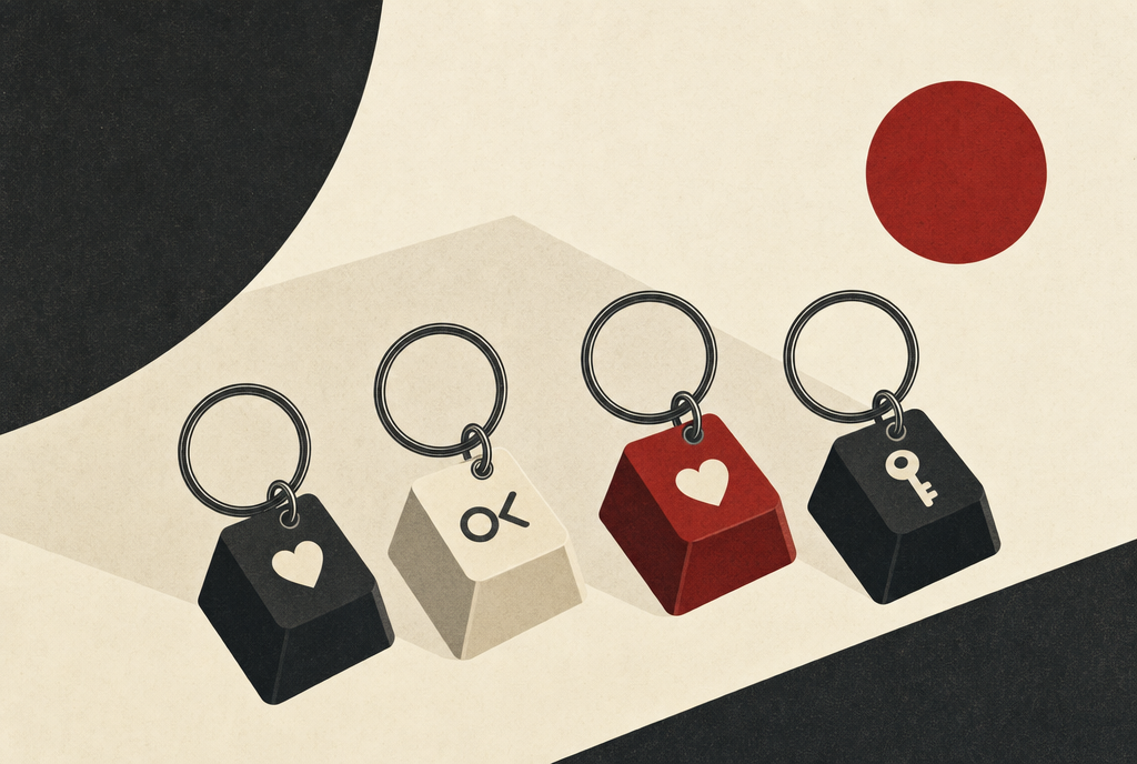 Abstract editorial illustration
