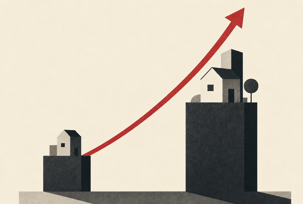 Abstract editorial illustration