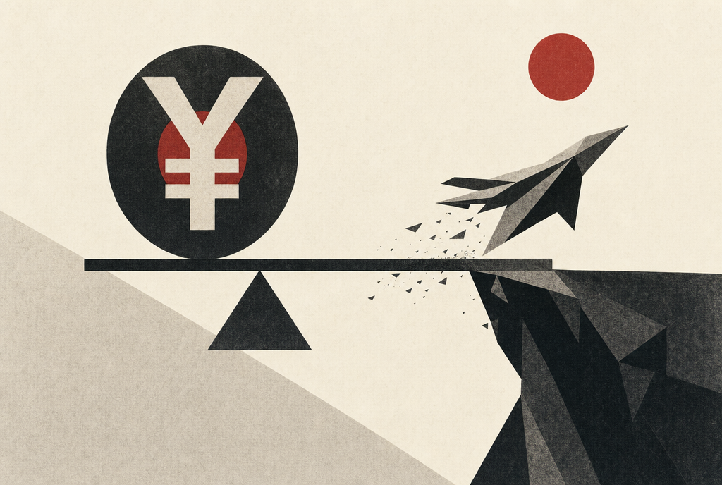 Abstract editorial illustration