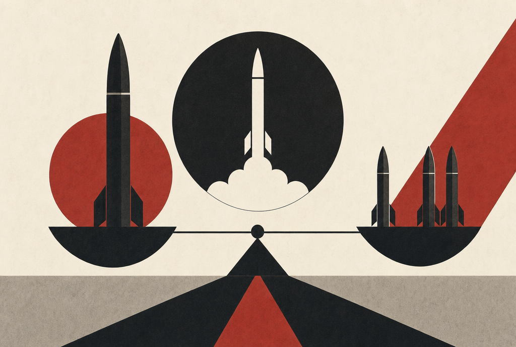 Abstract editorial illustration