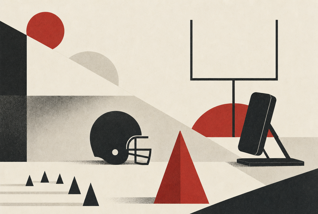 Abstract editorial illustration