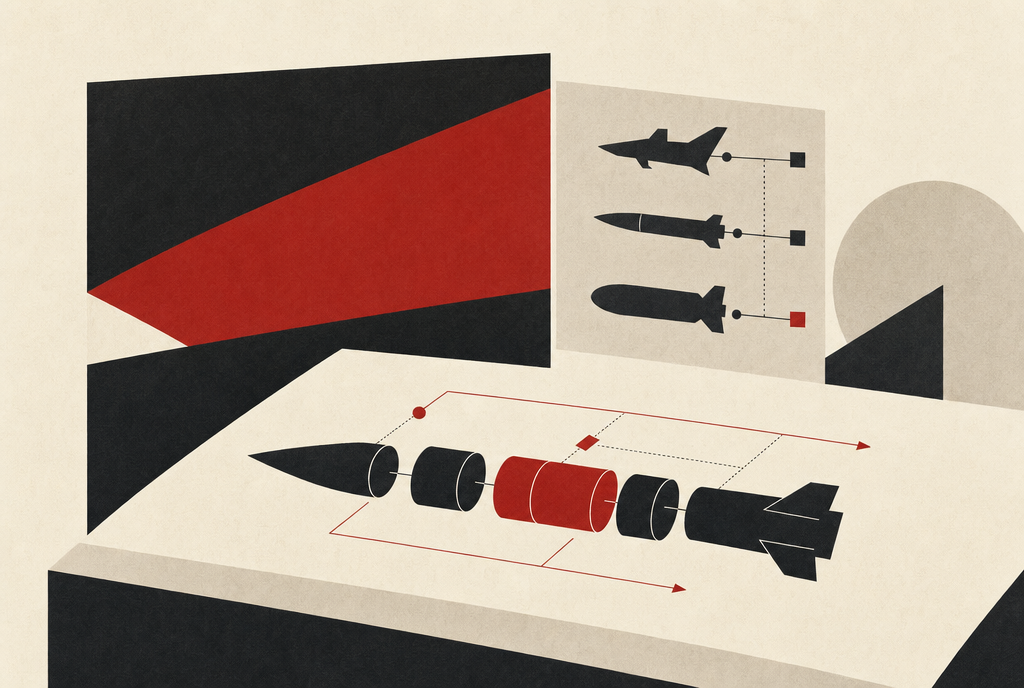 Abstract editorial illustration