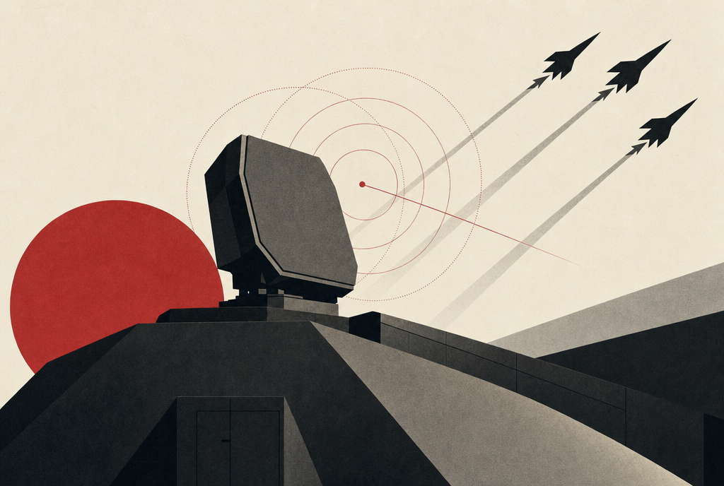 Abstract editorial illustration