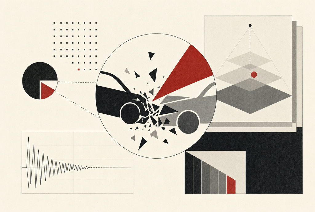 Abstract editorial illustration