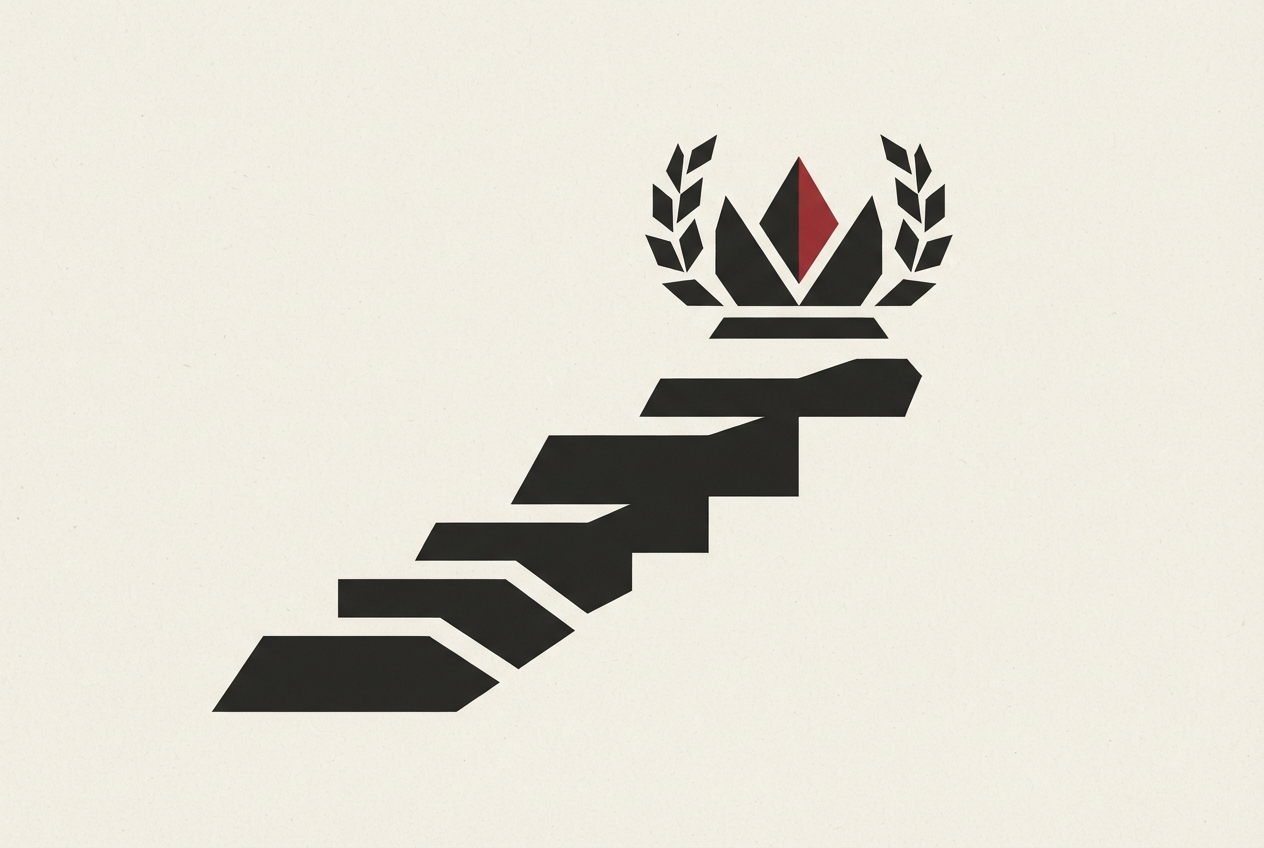 Abstract editorial illustration