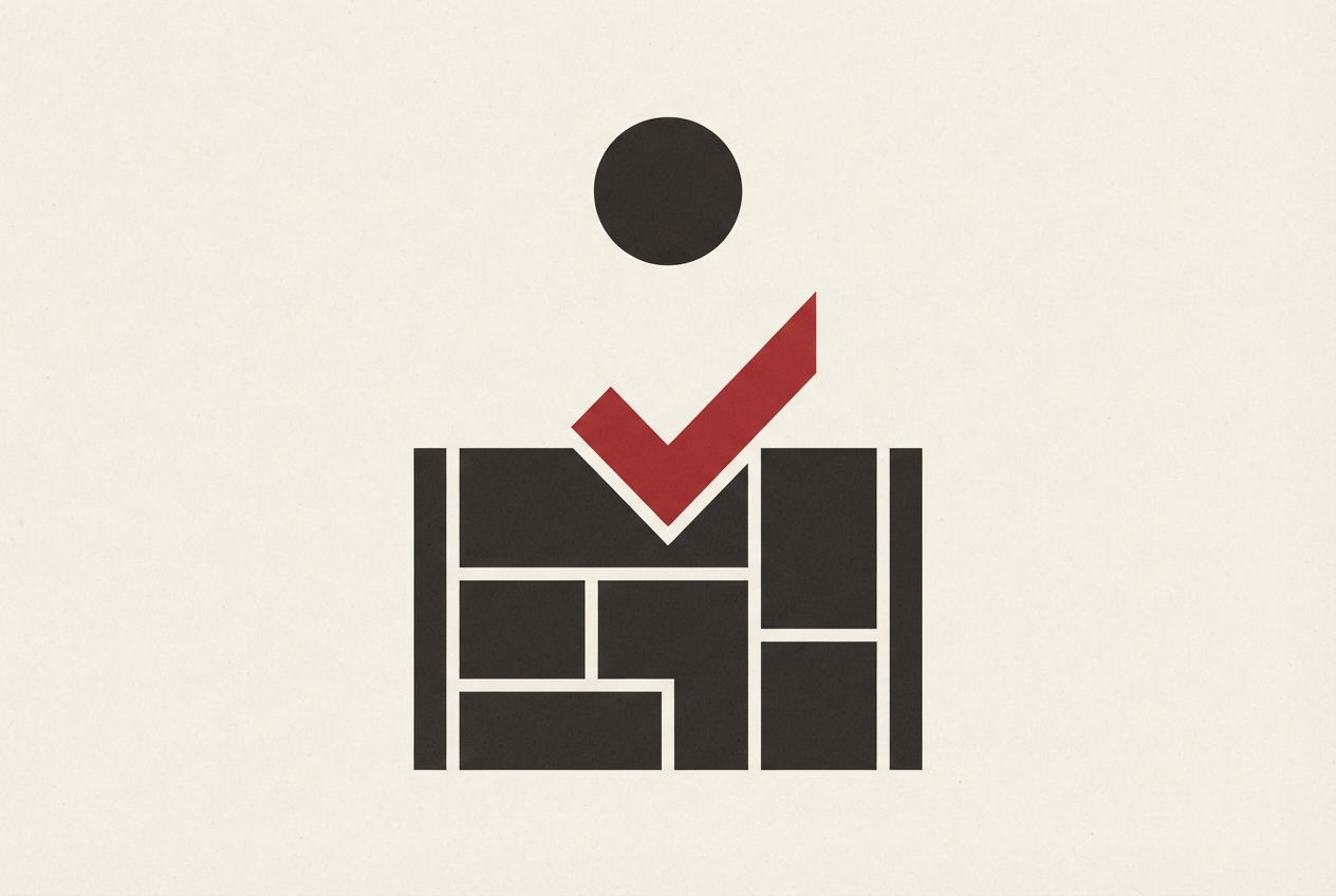 Abstract editorial illustration