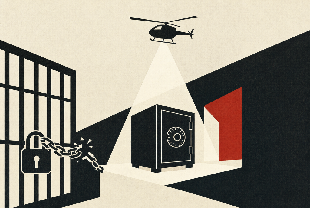 Abstract editorial illustration