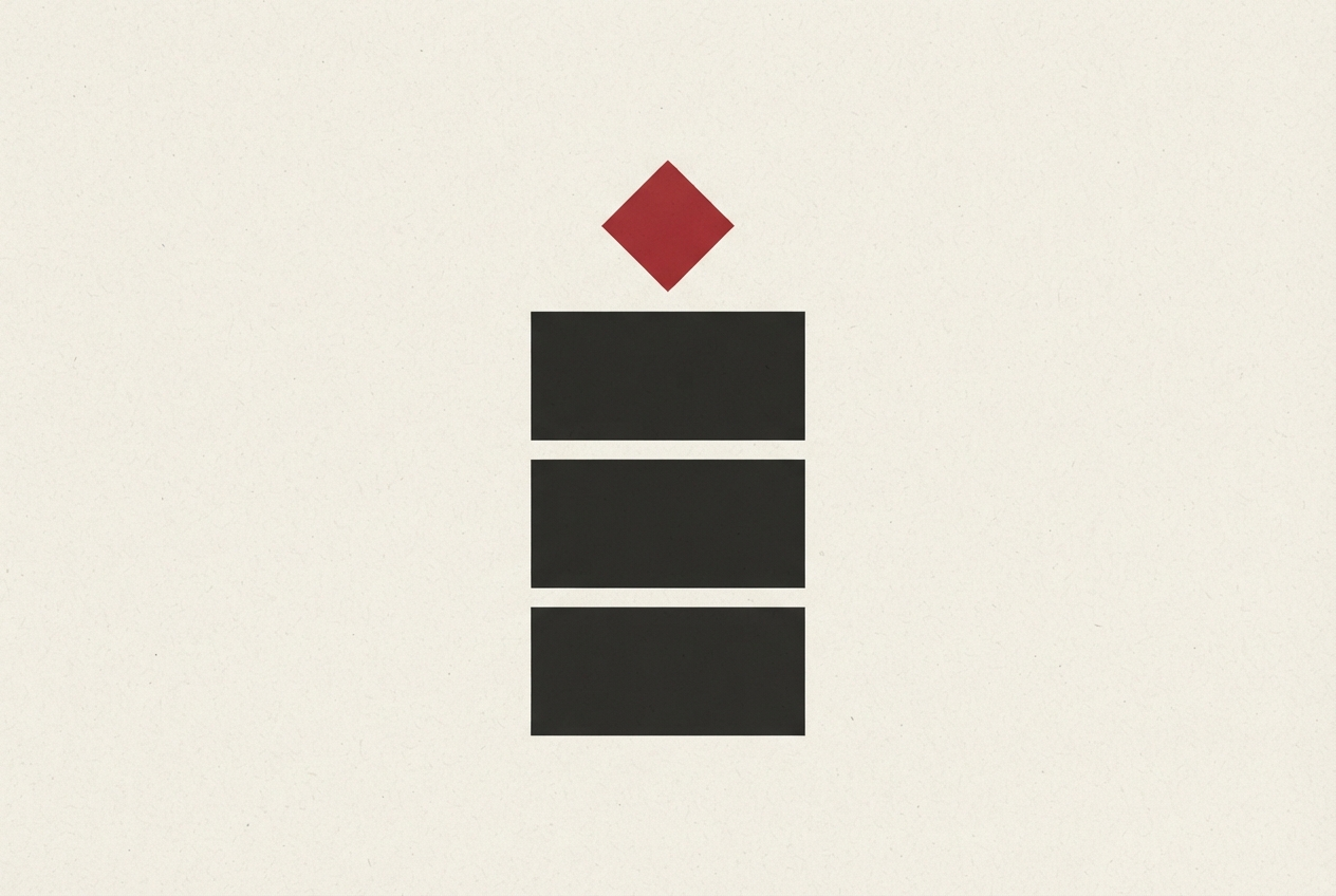 Abstract editorial illustration