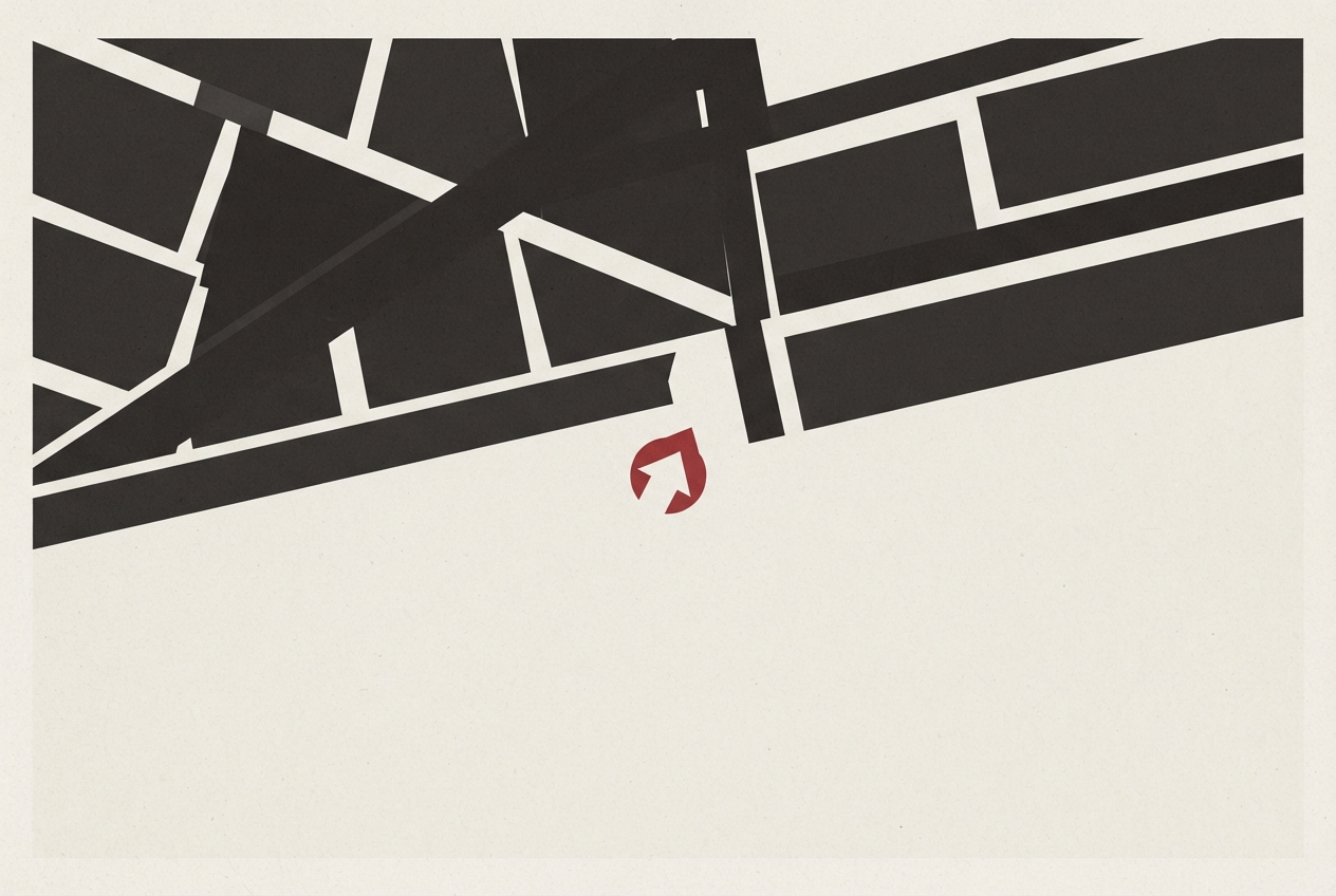 Abstract editorial illustration