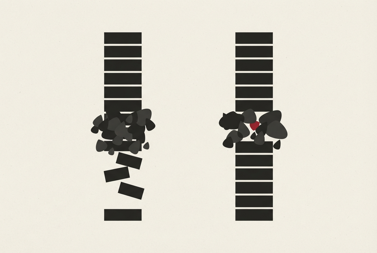 Abstract editorial illustration