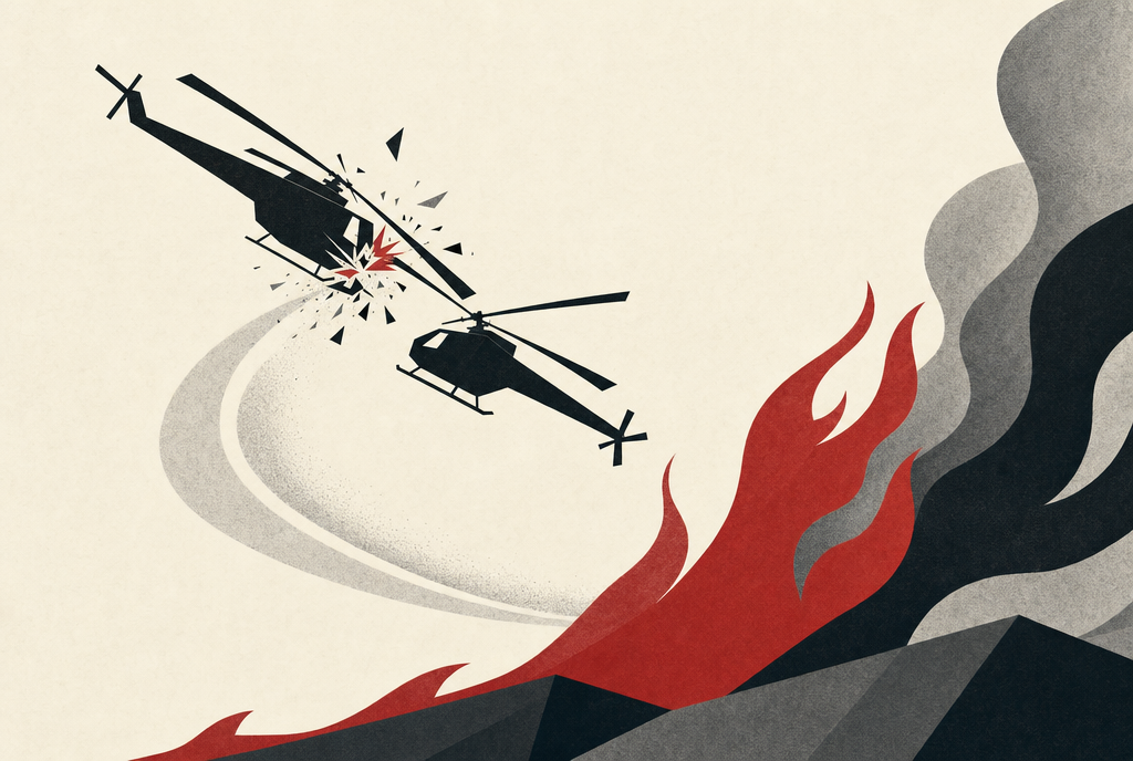 Abstract editorial illustration