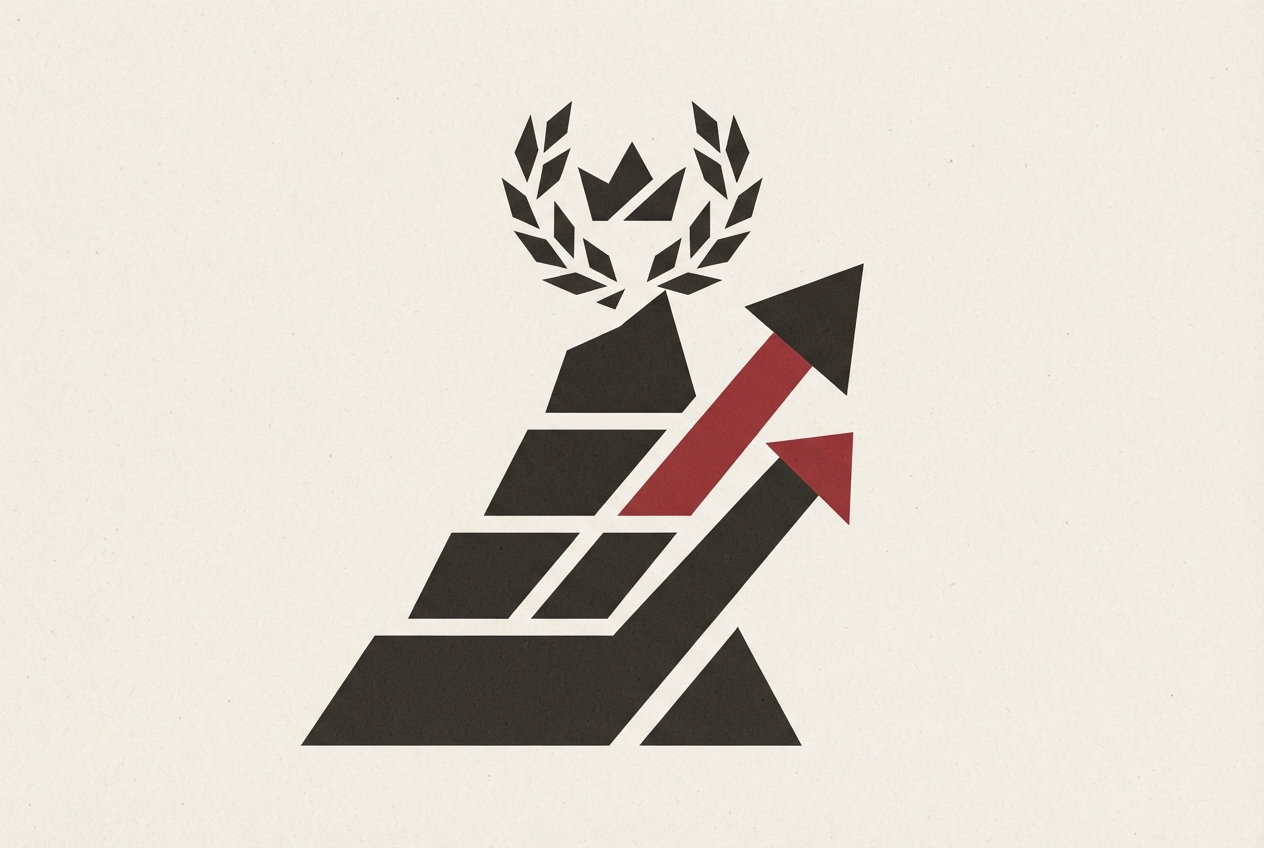 Abstract editorial illustration
