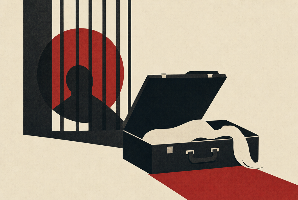Abstract editorial illustration
