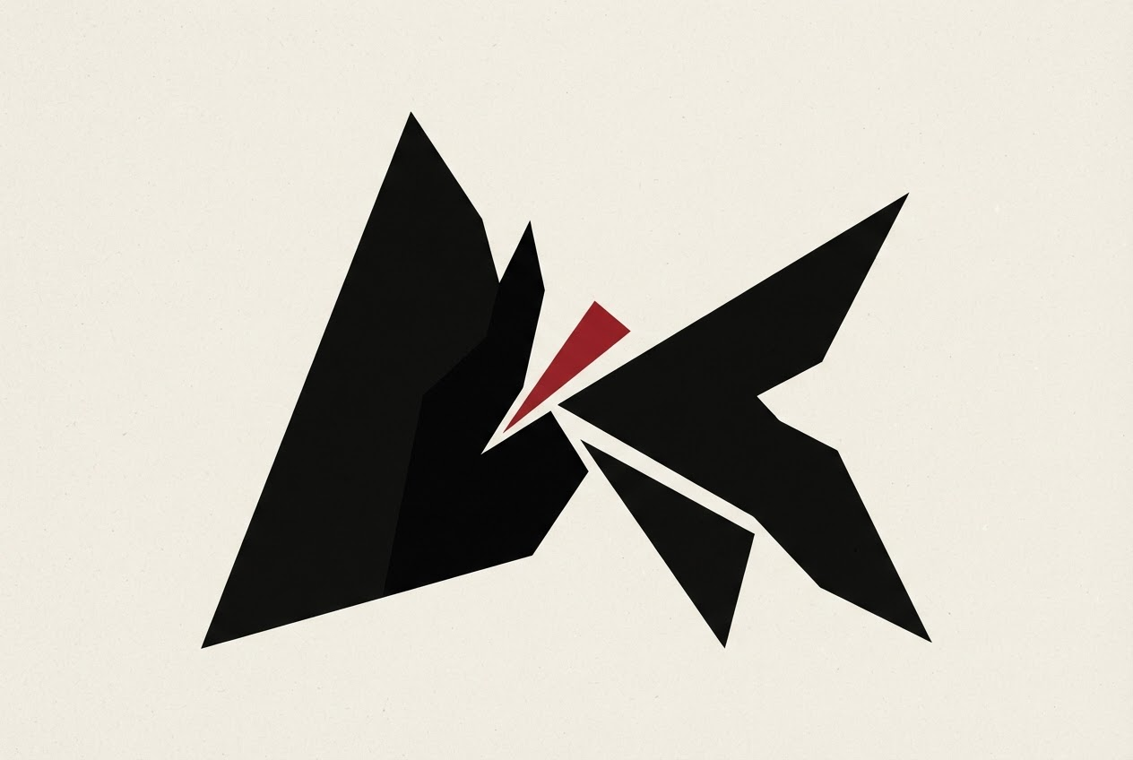 Abstract editorial illustration