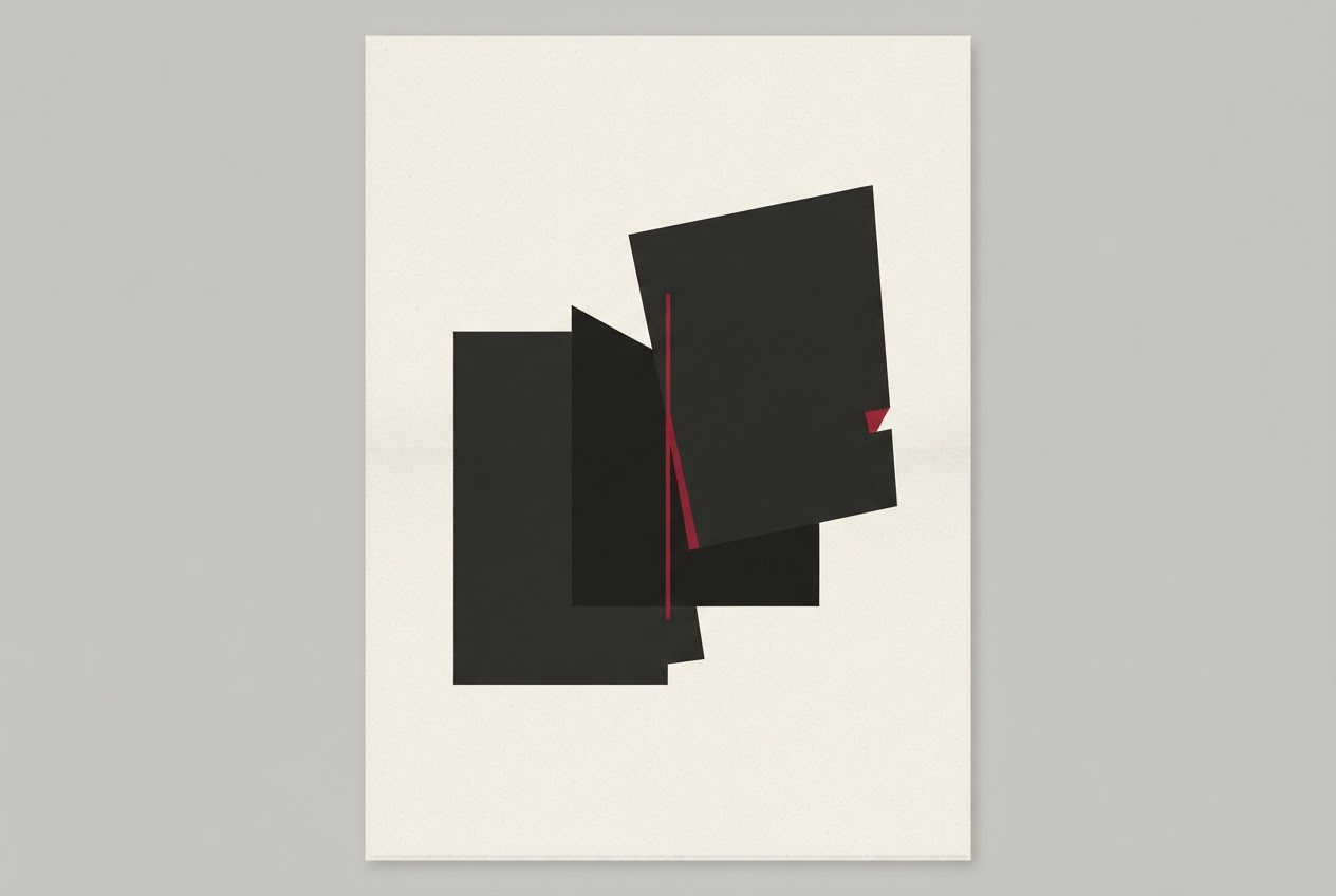 Abstract editorial illustration