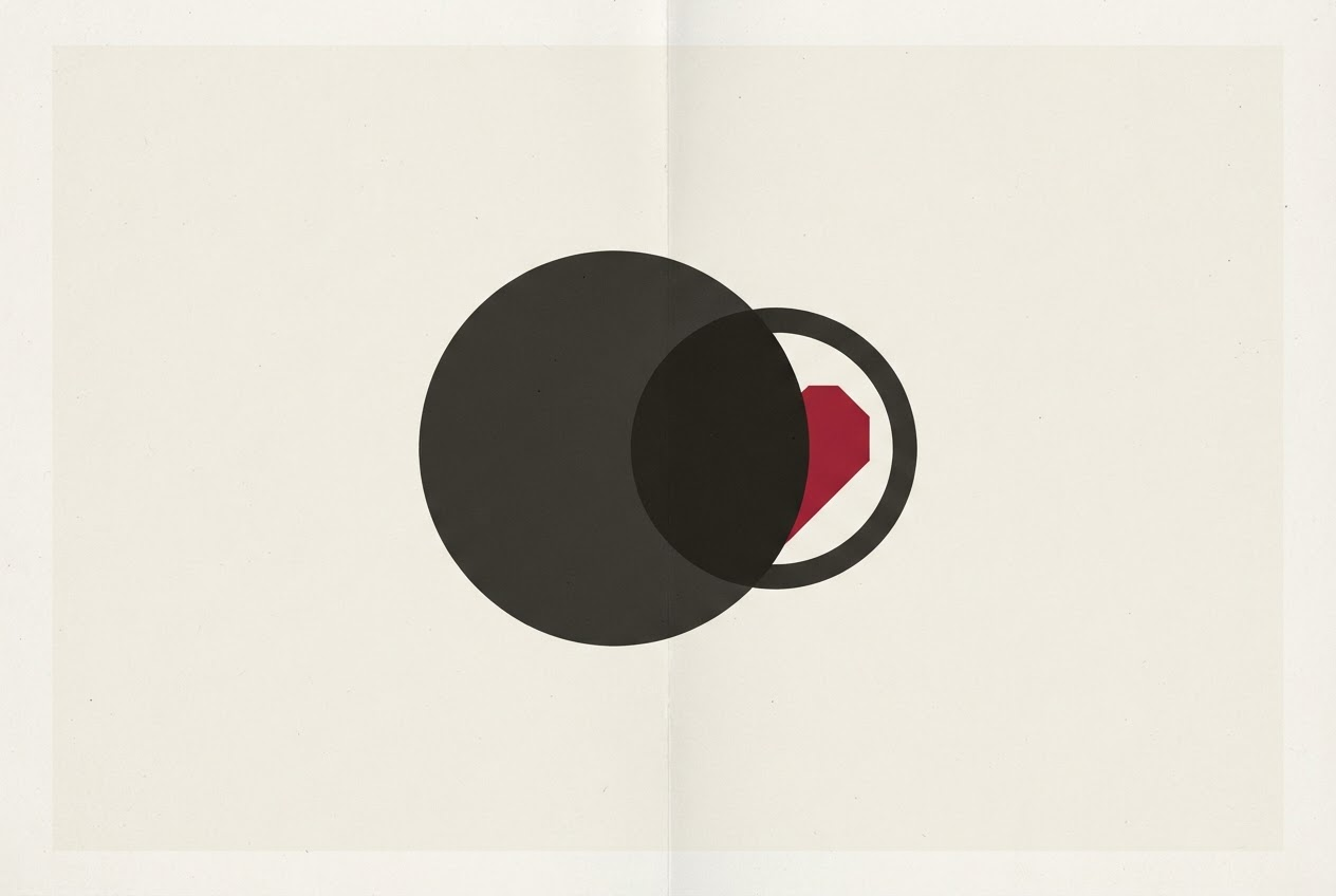 Abstract editorial illustration