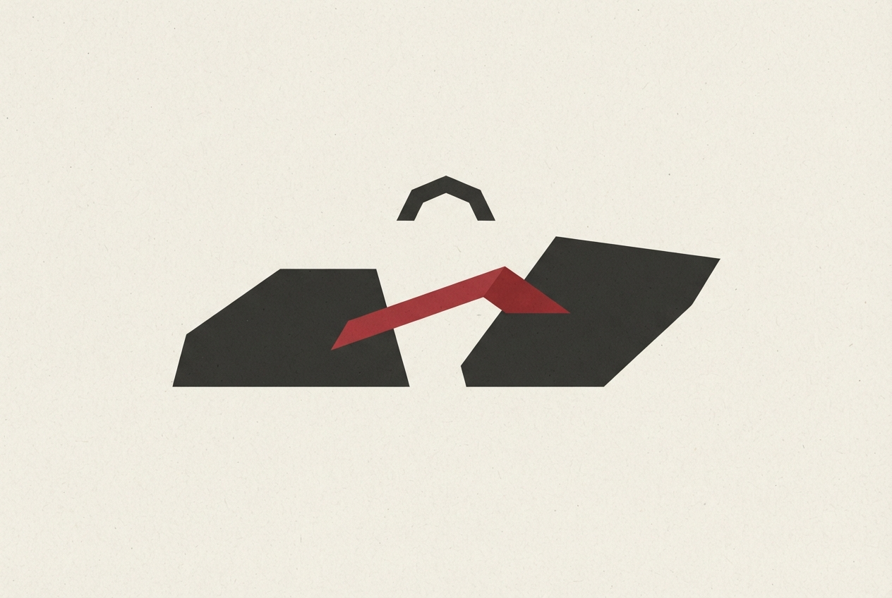 Abstract editorial illustration
