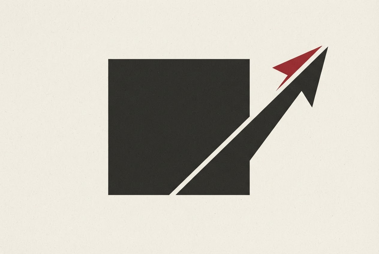 Abstract editorial illustration