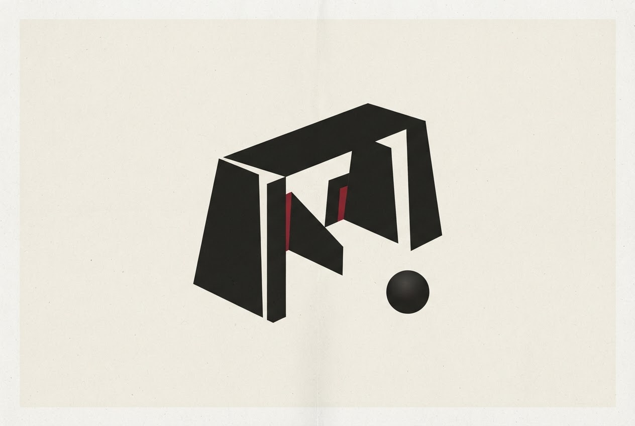 Abstract editorial illustration