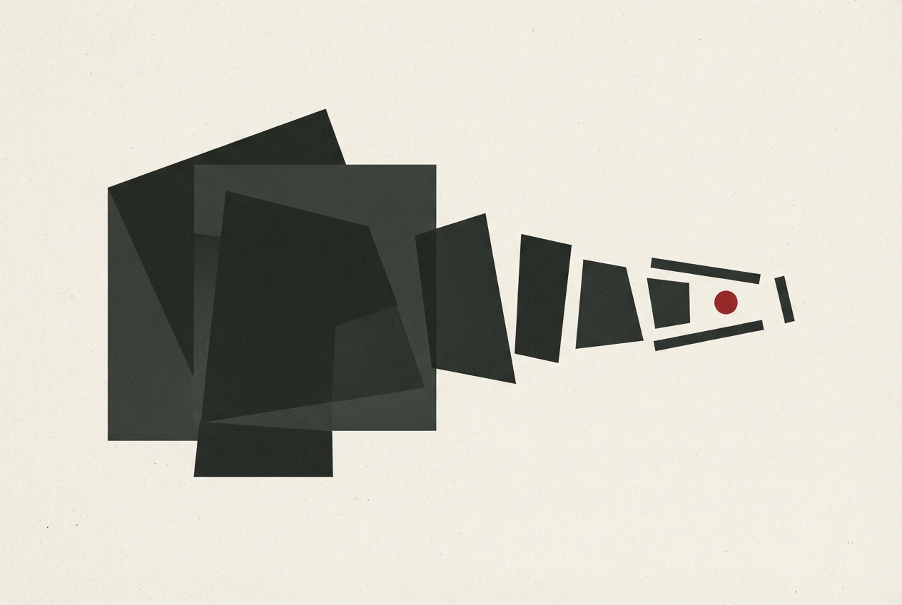 Abstract editorial illustration