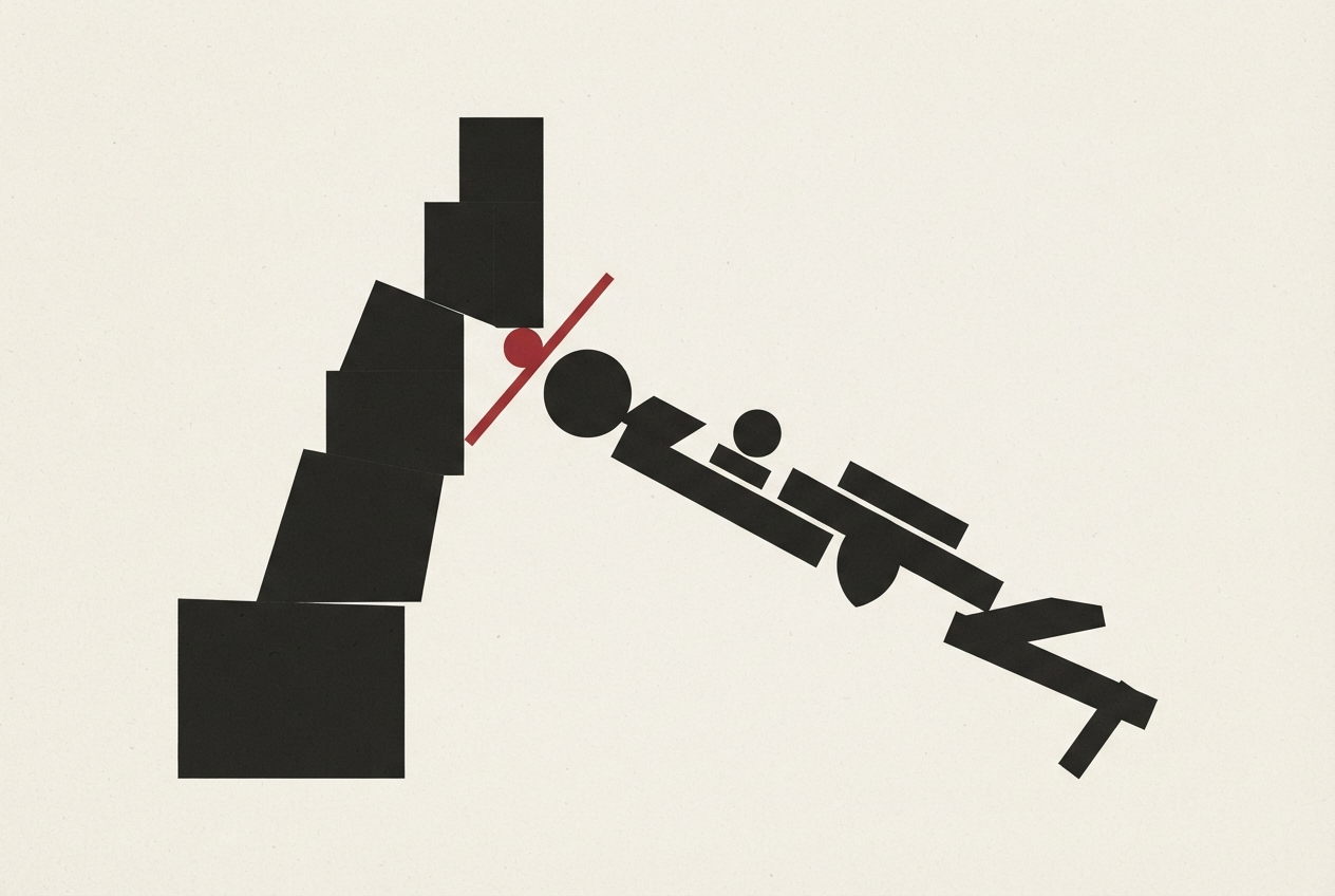 Abstract editorial illustration